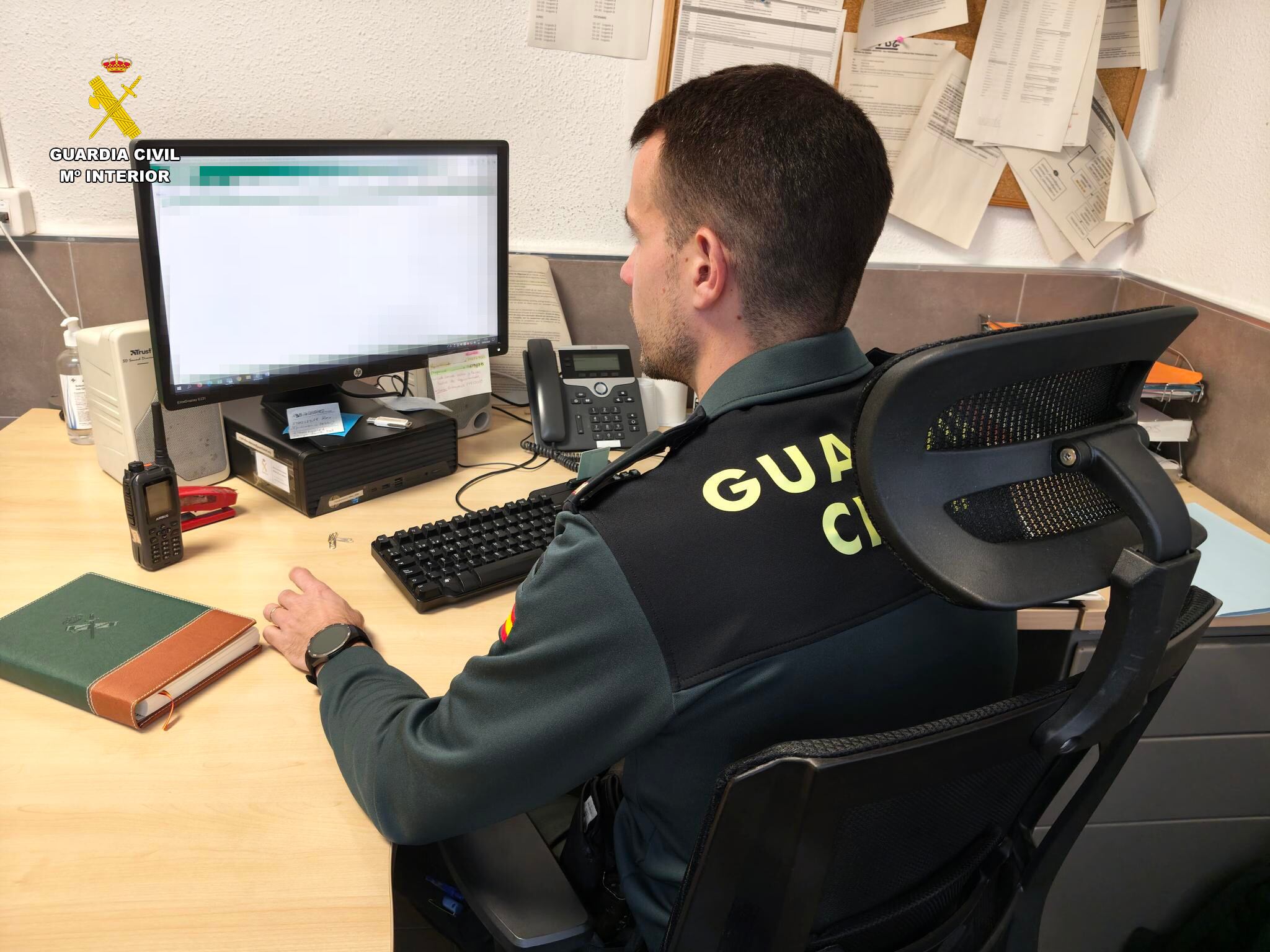 Agente de la Guardia Civil (archivo)