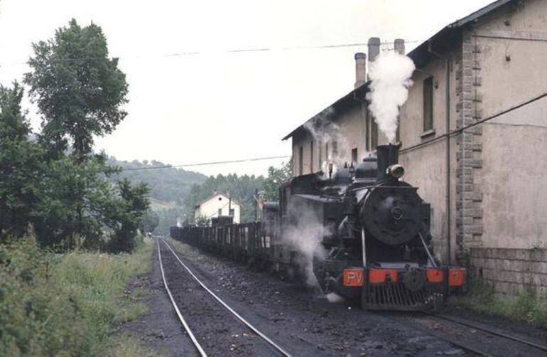 Imagen del ferrocarril minero