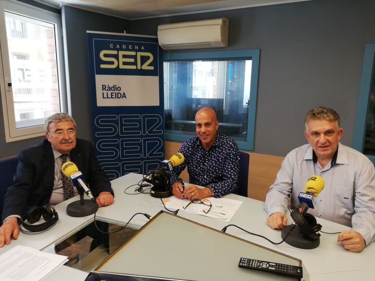 La visió dels diferents sectors econòmics de Lleida amb Joan Simó, Josep Maria Gardeñes i Jaume Saltó.