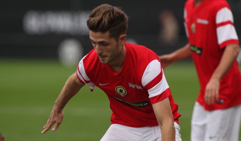 Connor durante un partido de liga