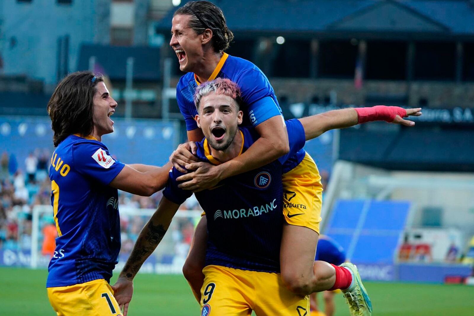 Manu Nieto no celebrarà cap més gol amb l&#039;FC Andorra si rescindeix el contracte per jugar a Segona