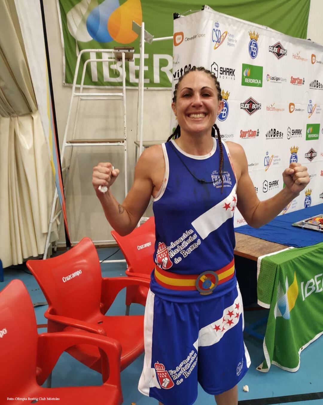 Almudena Álvarez, campeona de España de boxeo femenino