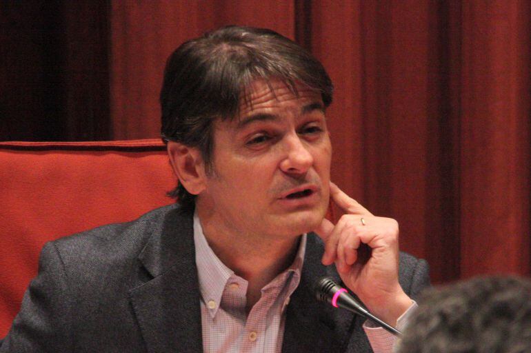 Imatge d'arxiu d'Oriol Pujol, en una compareixença al Parlament