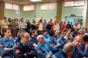 Moment de l'inici de la reunió.