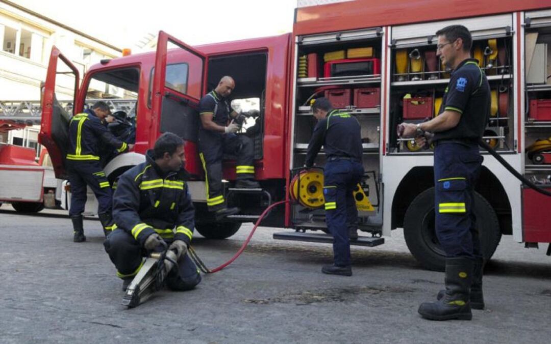 El incendio tuvo lugar en un edificio de la calle Àngel Guimerà, en Palma.