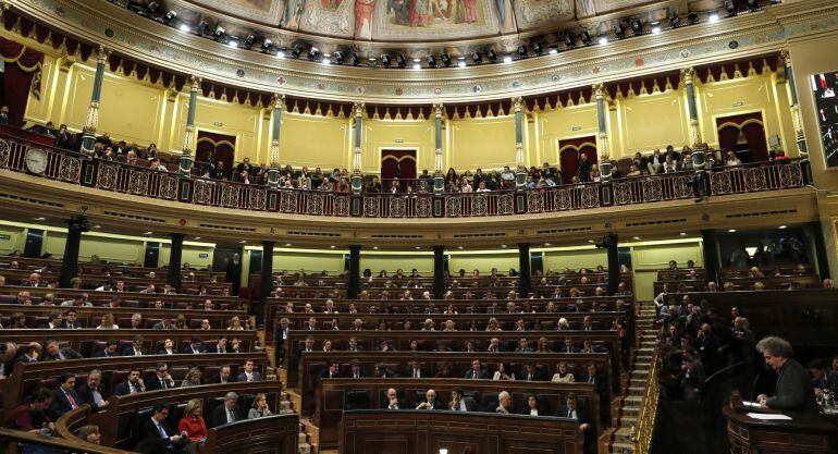 Vista general del Congreso de los Diputados.