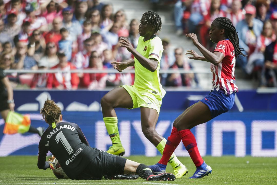 El Atlético-Barça femenino bate el récord de asistencia a un partido entre clubes