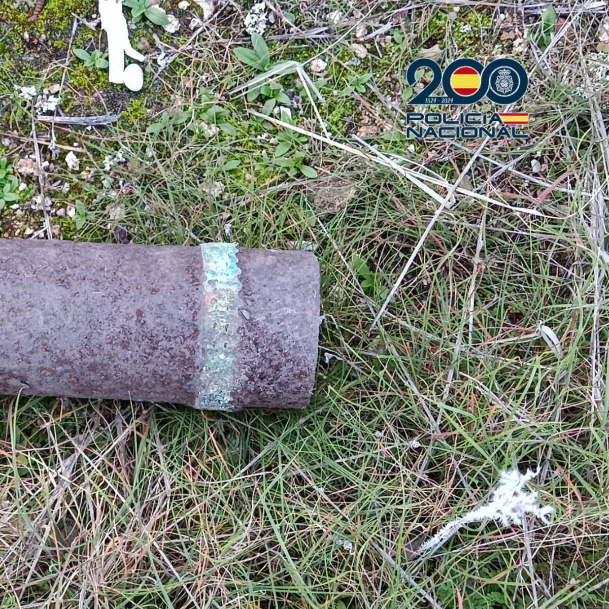 Localizada una espoleta de una granada de aviación en la Delegación de Educación de Toledo