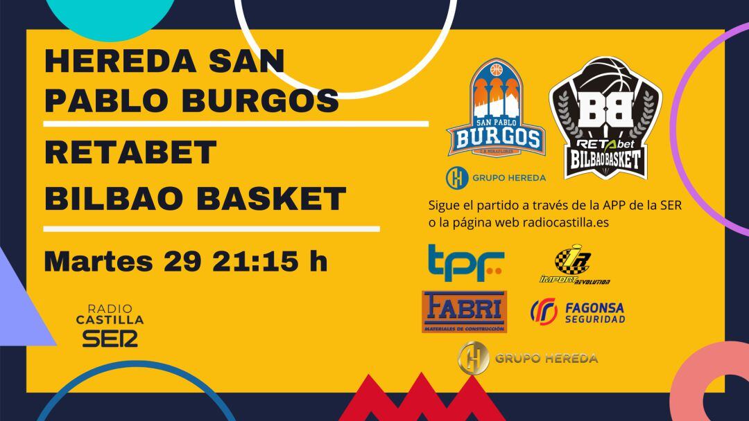 Hereda San Pablo Burgos - Retabet Bilbao Basket