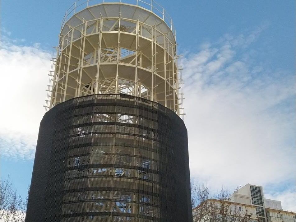 Evolución del montaje del tecnohito a 16 de febrero de 2022