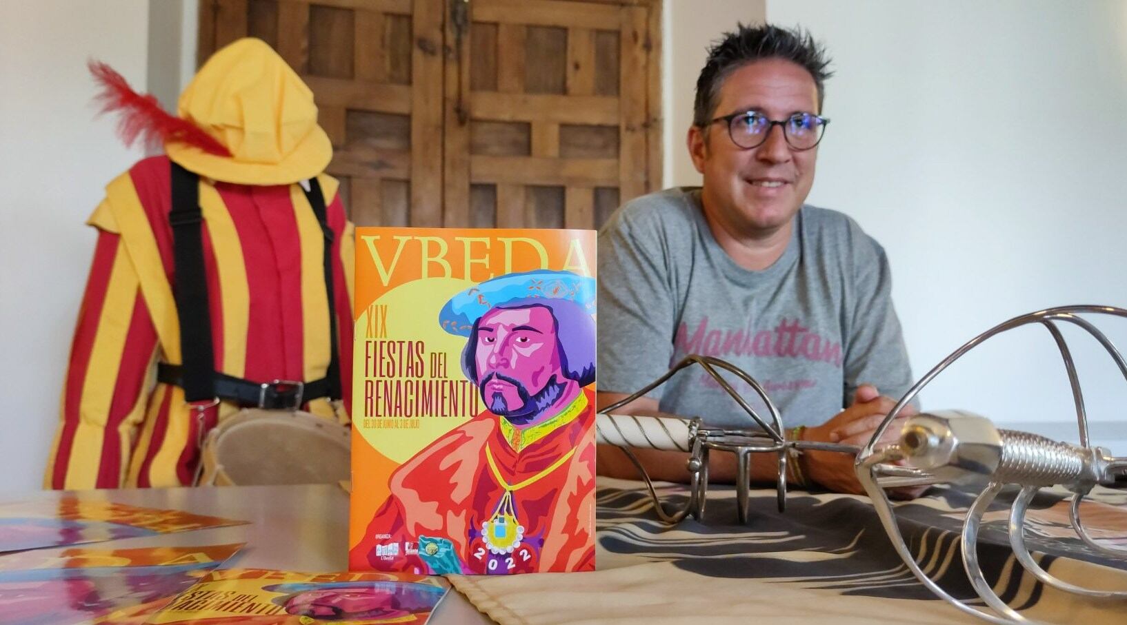 El concejal de Festejos, Jerónimo García, presenta las XIX Fiestas del Renacimiento