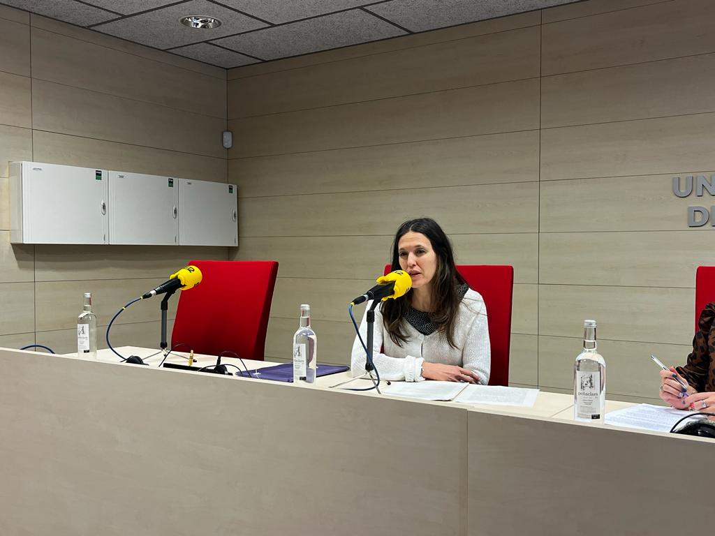 Olaya Fernández, coordinadora de Igualdad de la Universidad de La Rioja