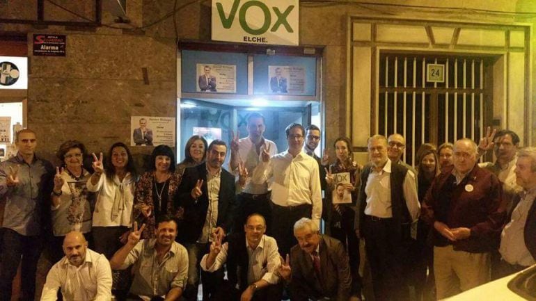 Inauguración de la sede de VOX