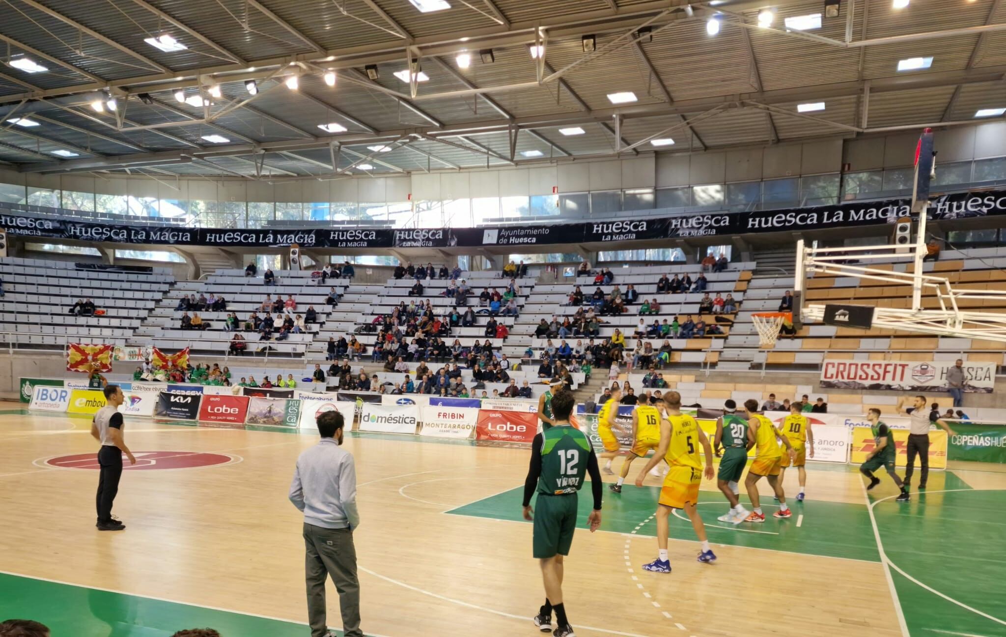 Lobe Huesca La Magia perdió en el Palacio ante Gran Canaria