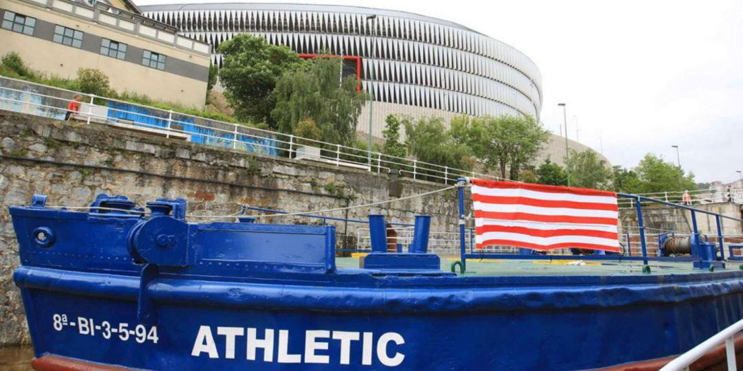 Imagen de la Gabarra del Athletic Club de Bilbao