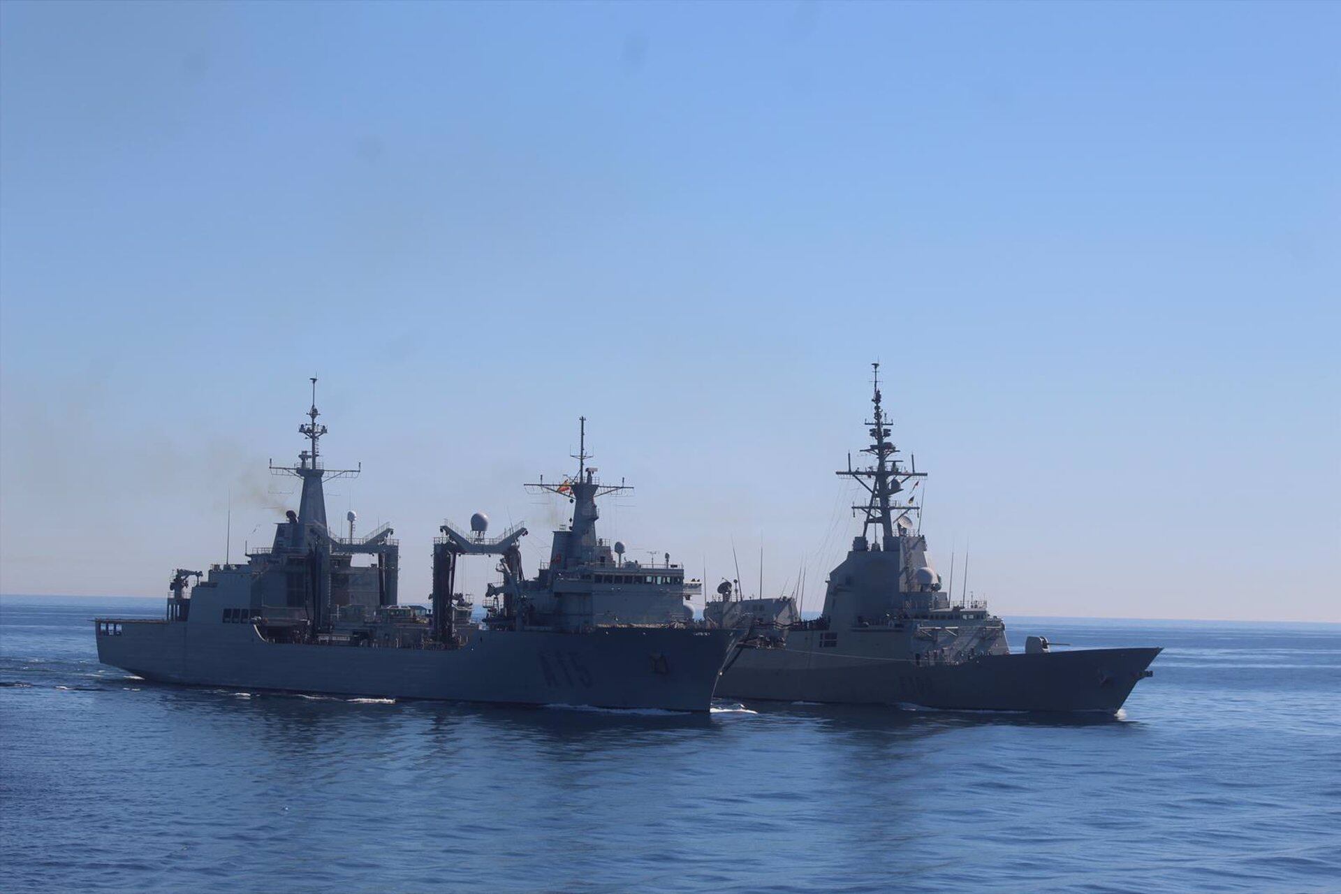 Los buques recalarán en la capital de la Costa del Sol tras haber participado en el ejercicio de la Armada y de la OTAN Dynamic Mariner/Flotex-25.