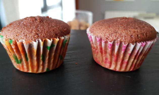 Magdalenes de xocolate