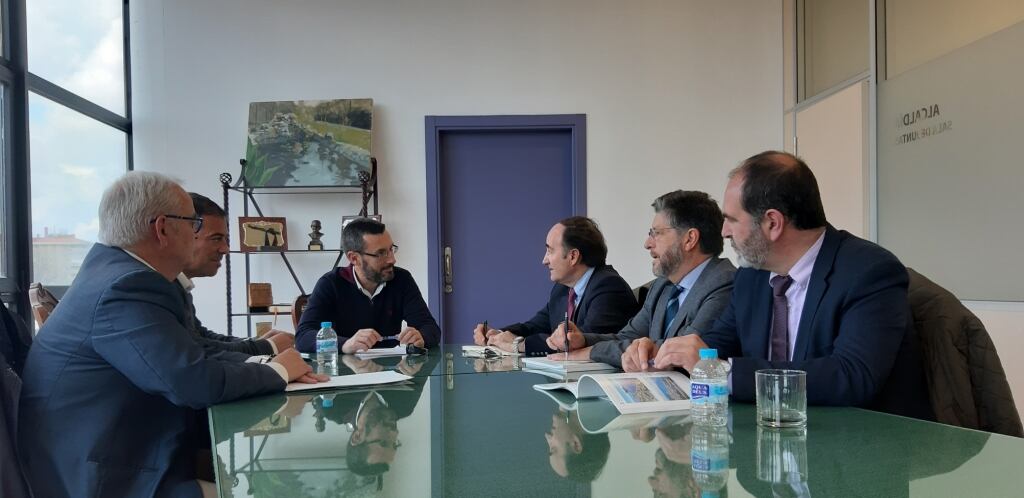 Un momento de la reunión