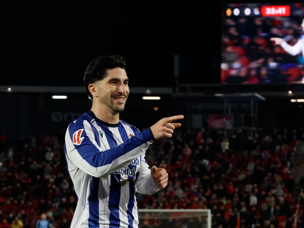 RCD Mallorca 0-1 Real Sociedad: resumen, resultado y goles del partido de la jornada 26 de LaLiga