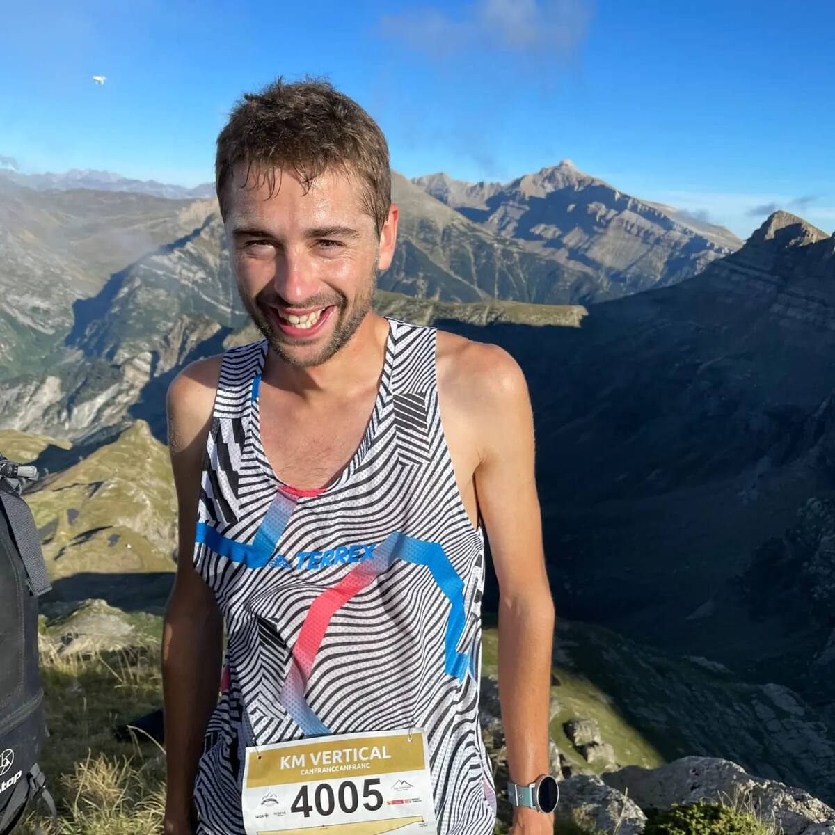 Dani Osanz, satisfecho con su séptimo puesto en las Golden Trail Series 2022