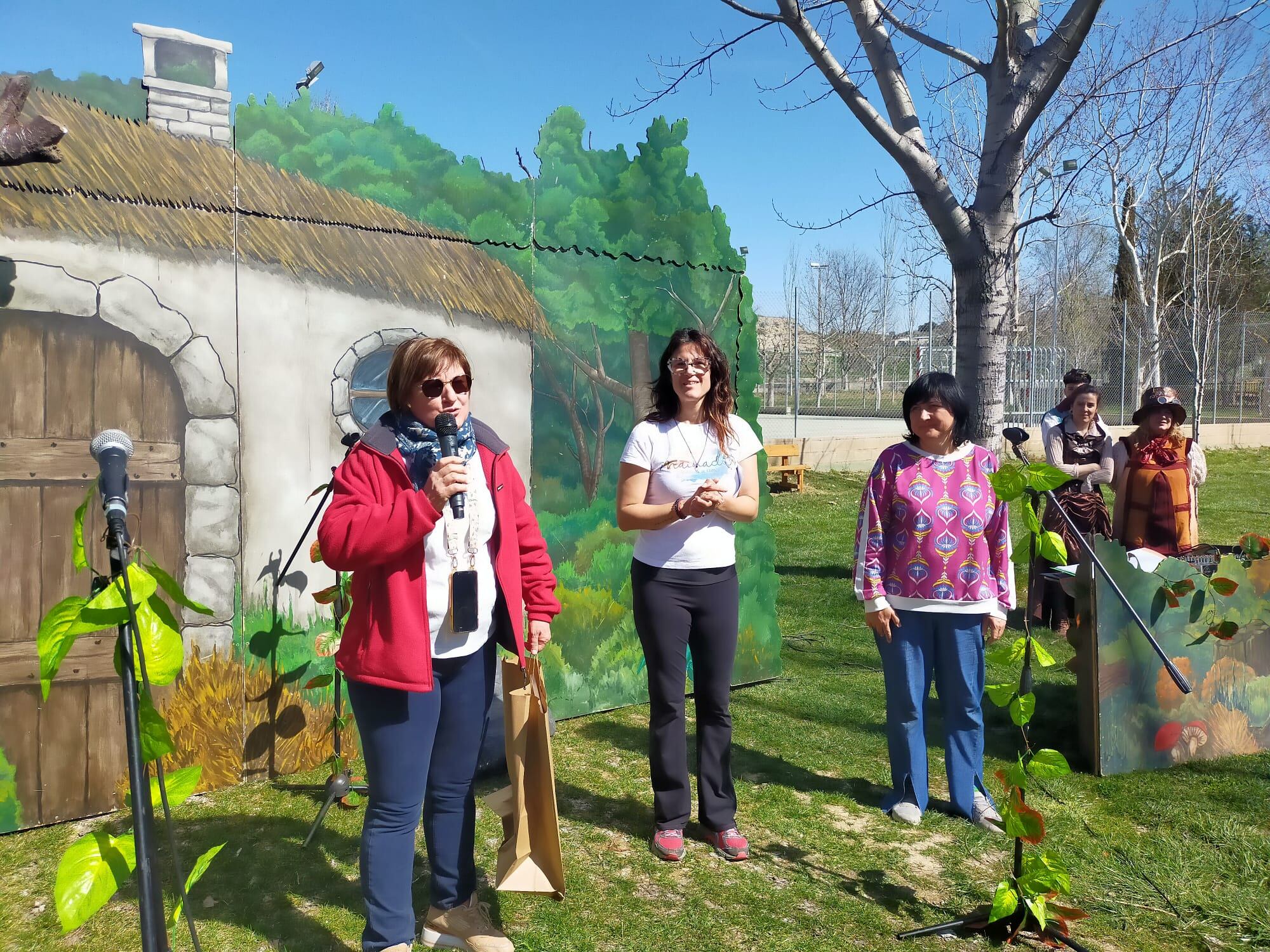 Un momento del homenaje a Rosa Mari Basols