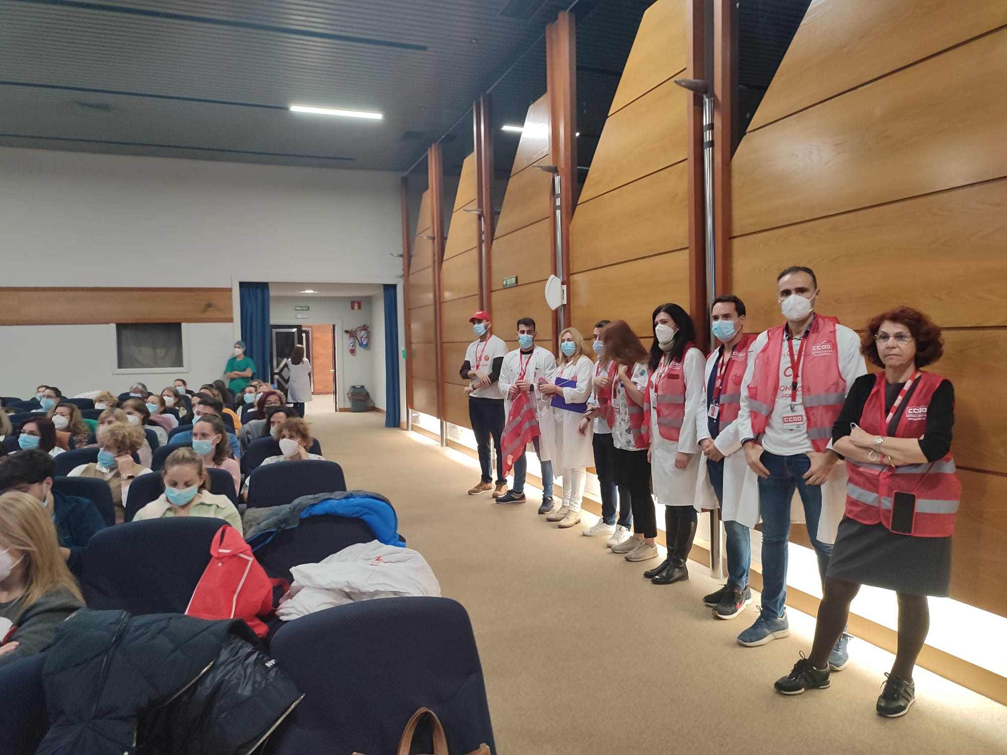 Asamblea celebrada este martes en el hospital Materno de Málaga