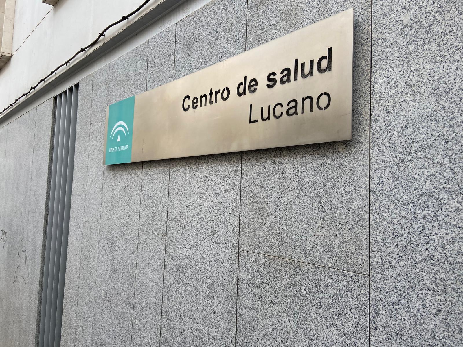 Fachada del Centro de Salud Lucano en Córdoba