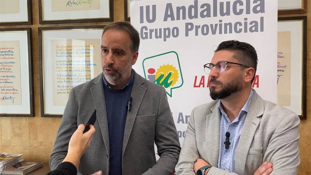 IU critica el "retraso" en los presupuestos de la Diputación y la "gestión clientelar del PP"