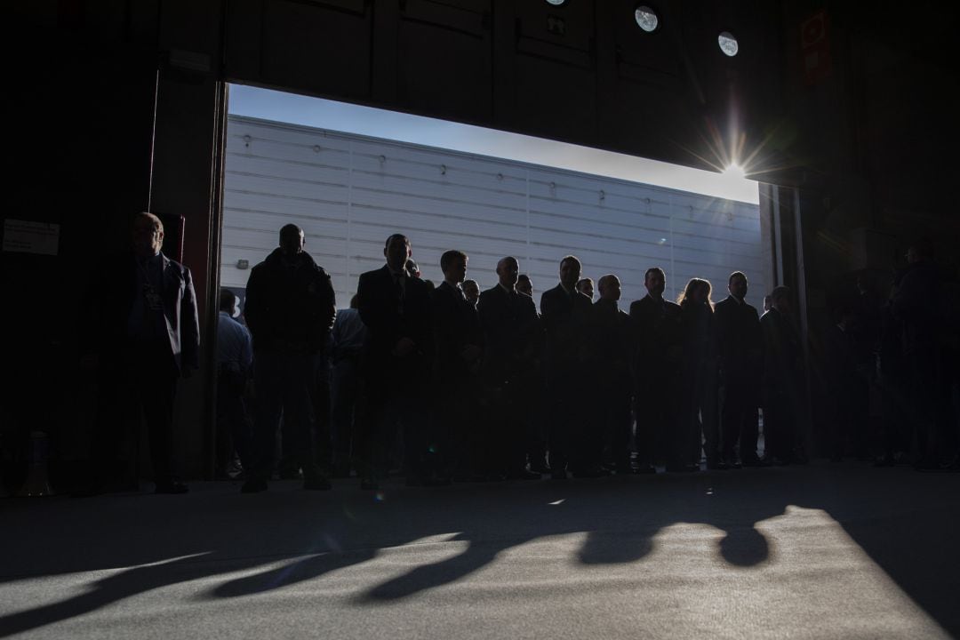 La policía bloquea la entrada de manifestantes a las puertas de la Cumbre del Clima