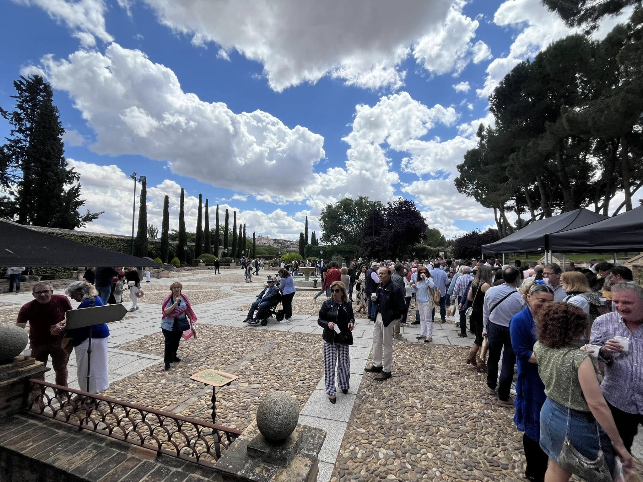 Imagen de archivo de la pasada romería del Ángel Custodio en 2024