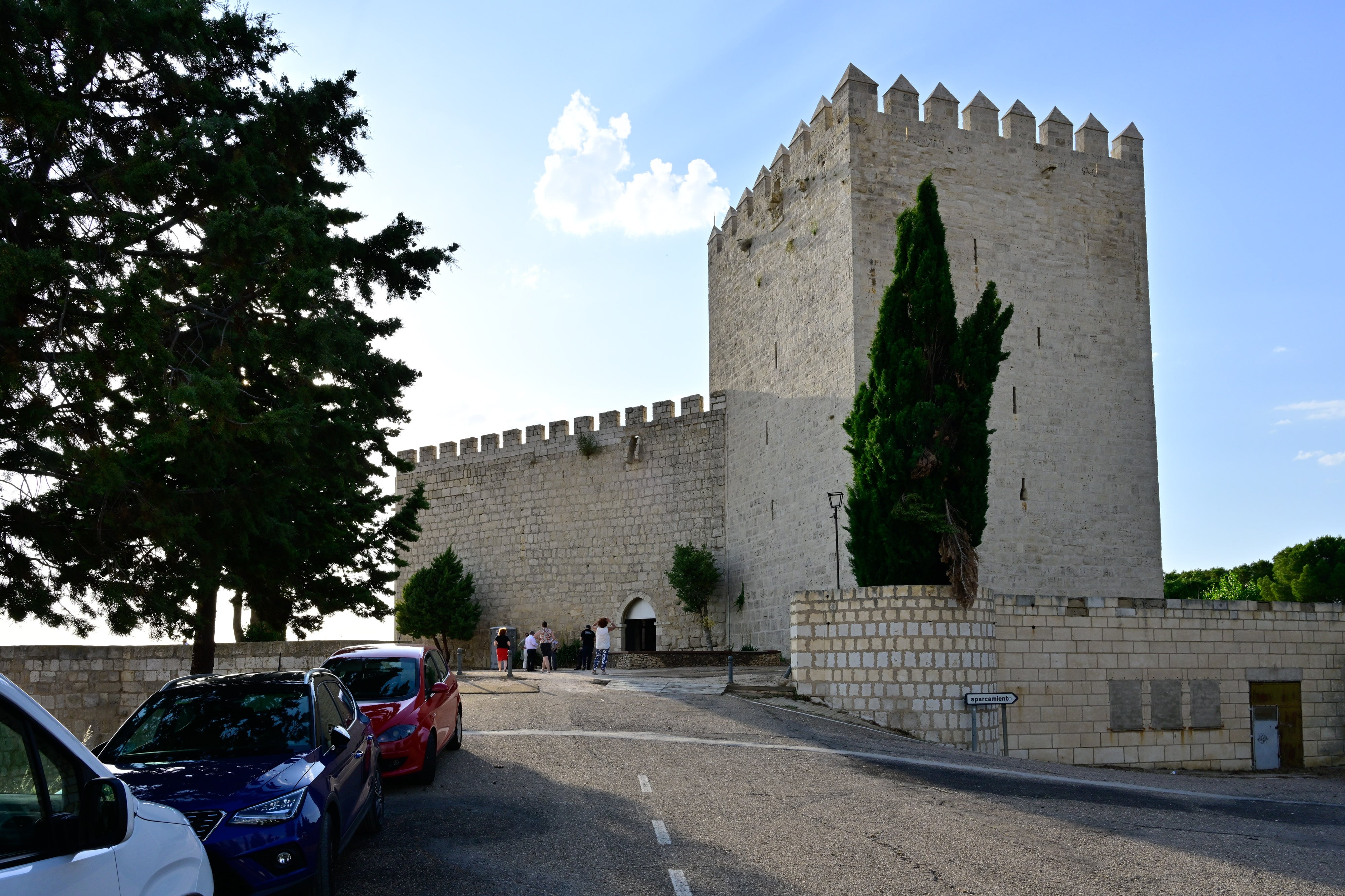 Acceso al castillo