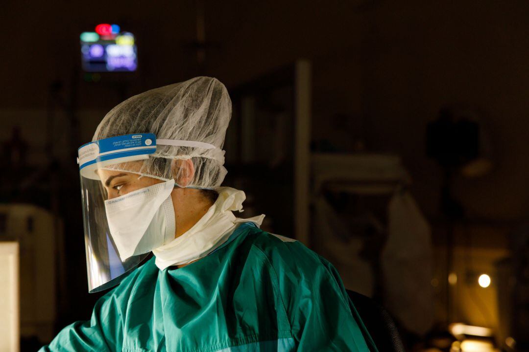 Personal sanitario en un hospital