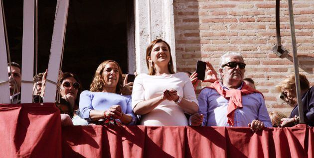 María José Català en los actos en honor a la Virgen de los Desamparados