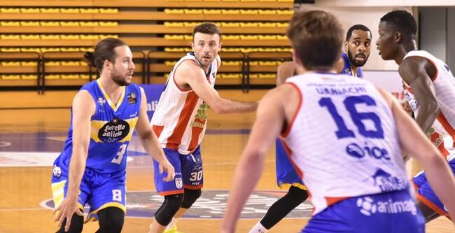 Un momento del partido