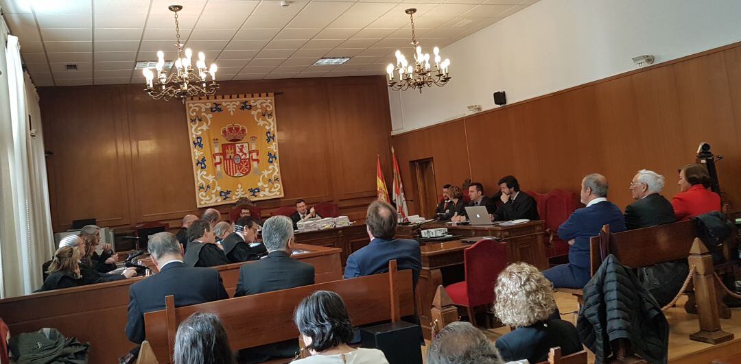 Última jornada del juicio de las prejubilaciones de Caja Segovia en la Audiencia Provincial 