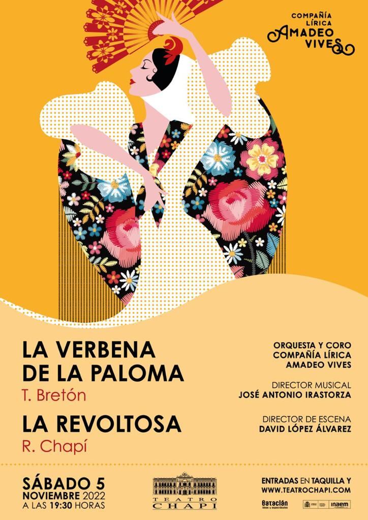 Cartel con las Zarzuelas