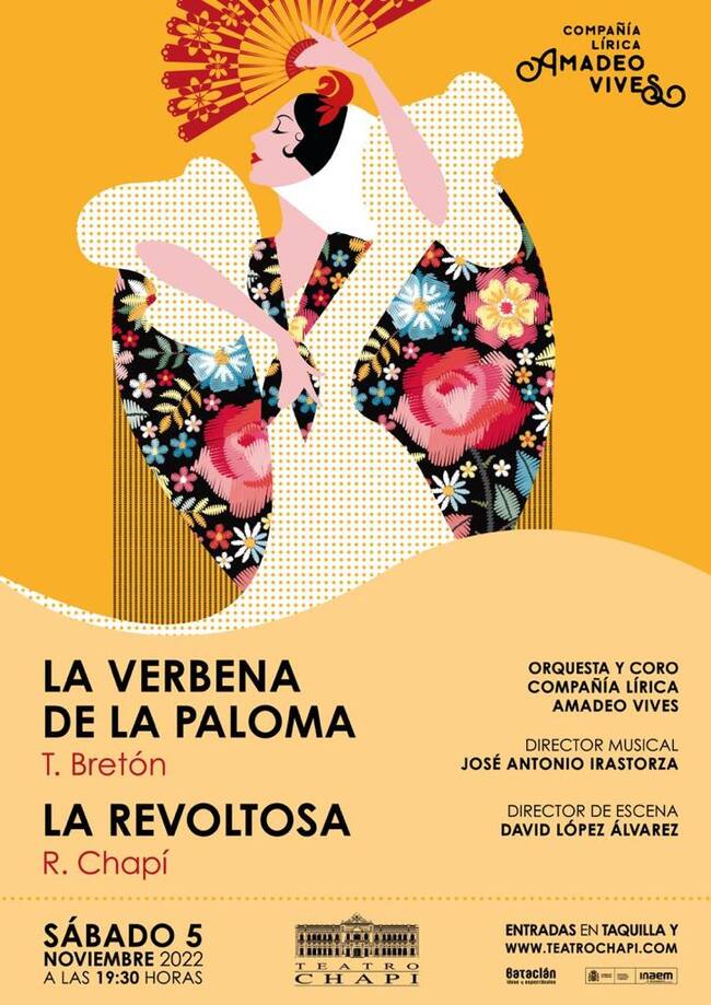 Cartel con las Zarzuelas