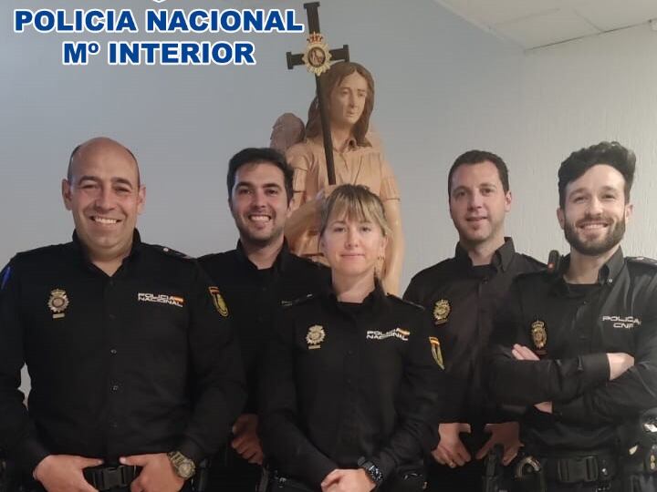 Agentes de la Policía Nacional.