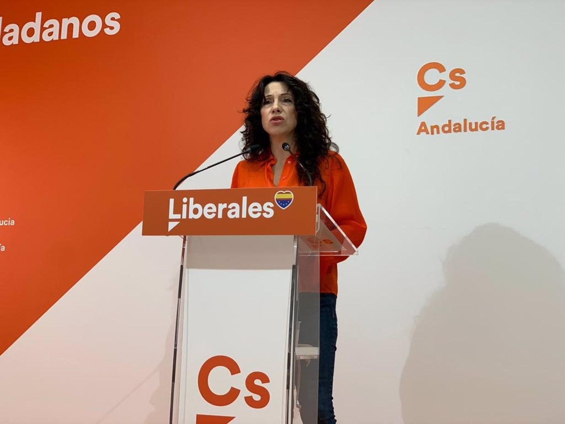 31/05/2022 La consejera de Igualdad y candidata de Ciudadanos al Parlamento de Andalucía por Cádiz, Rocío Ruiz, en una foto de archivo en rueda de prensa.
POLITICA ESPAÑA EUROPA ANDALUCÍA
CIUDADANOS
