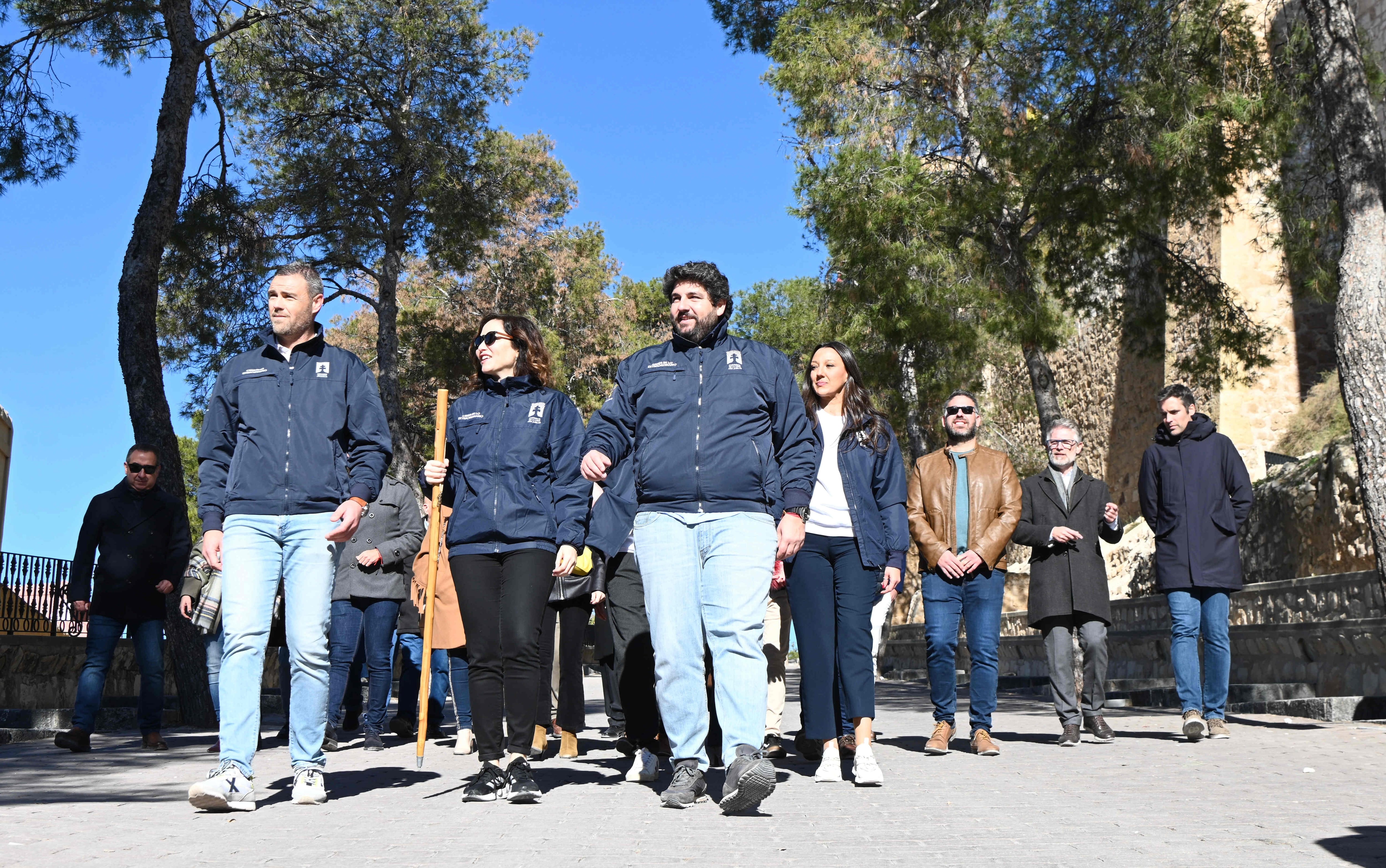 López Miras y Díaz Ayuso visitan Caravaca de la Cruz con motivo del Año Jubilar