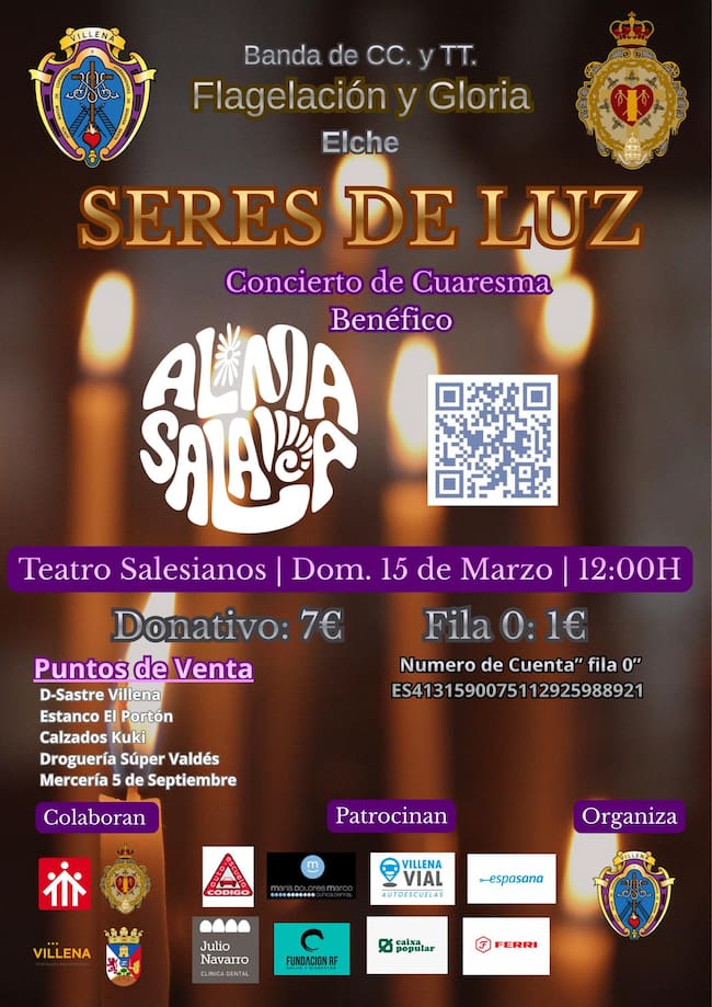 Cartel del concierto