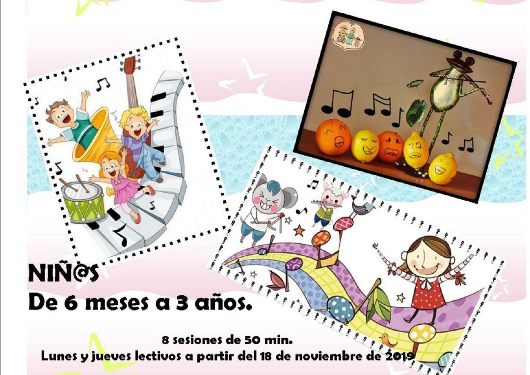 Los más pequeños podrán adentrarse en la formación musical