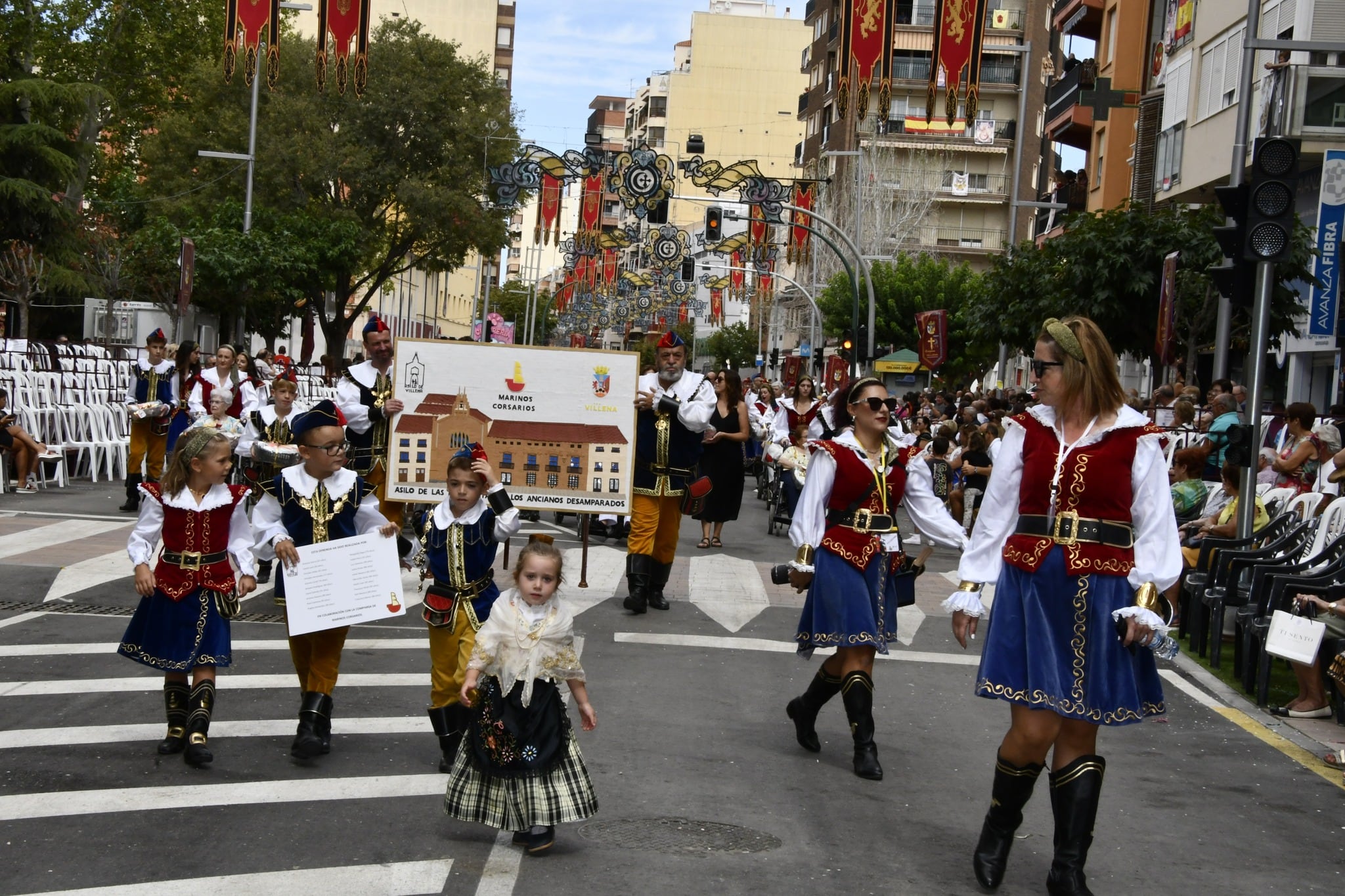 Marinos Corsarios en la Ofrenda