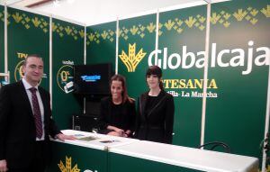 Stand de Globalcaja en Farcama primavera donde este lunes emitiremos en directo desde las 12.20 hasta las 14.30.