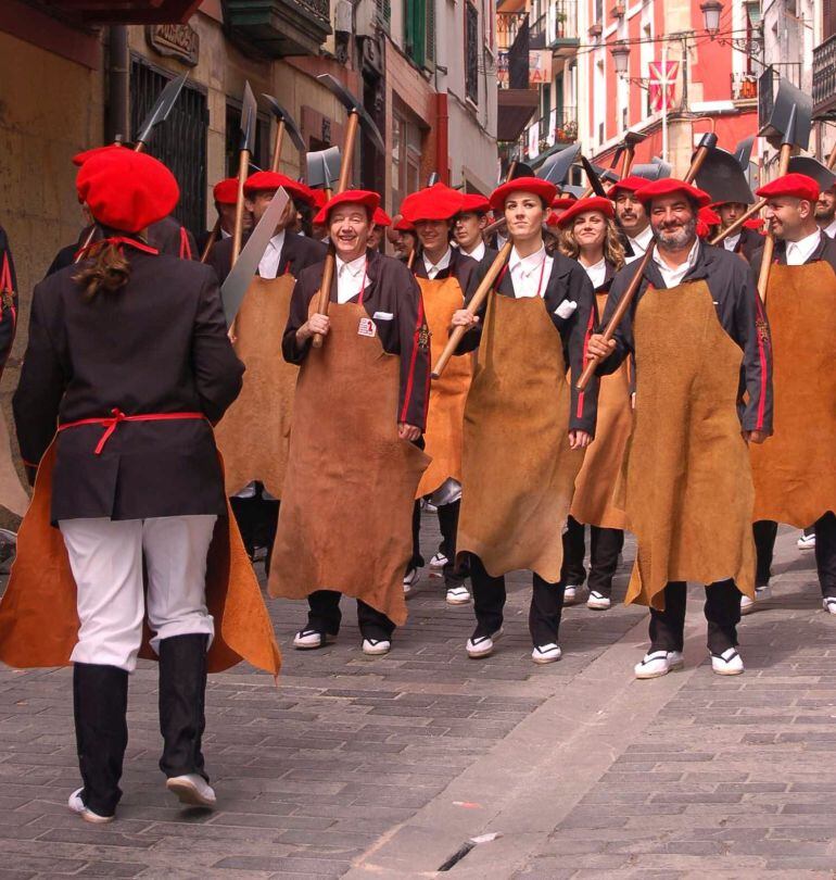 Alarde Mitxto en Irun.