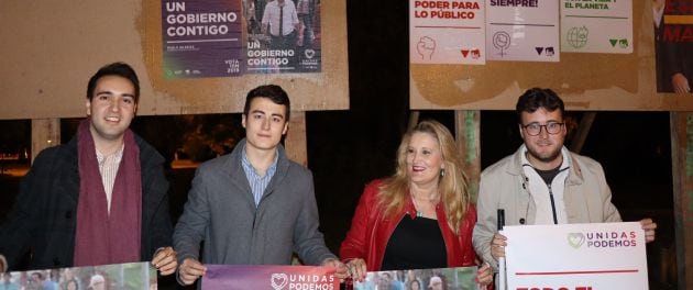 Inicio de campaña de Unidas Podemos Cuenca.