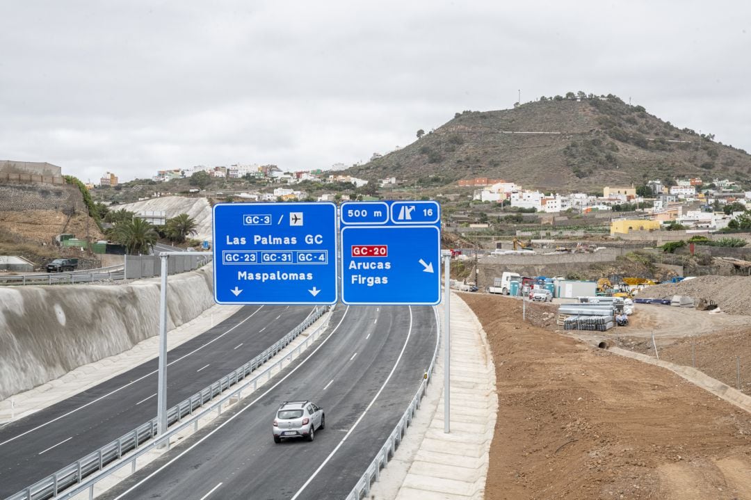 La Consejería de Obras Públicas, Transportes y Vivienda pone en servicio la IV Fase con la que se concluye al completo la vía de circunvalación a Las Palmas de Gran Canaria