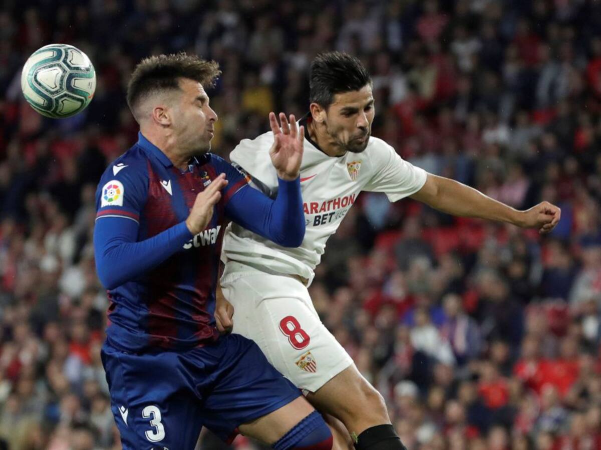 Un gol de Luuk de Jong le da la victoria al Sevilla