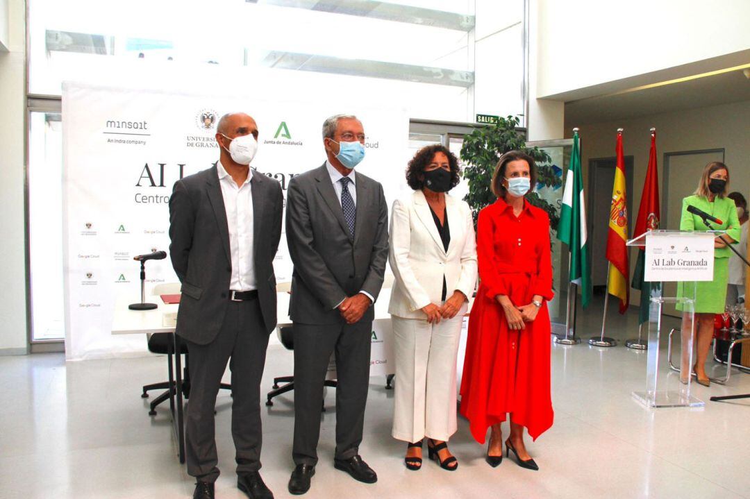 Presentación del centro de inteligencia artificial en el PTS de Granada