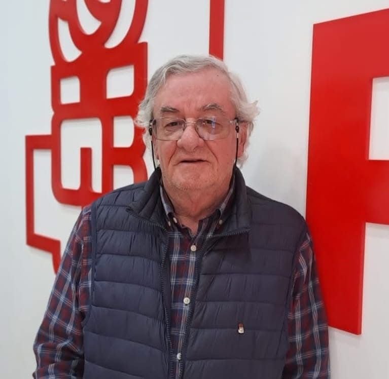 Maxi Valle en su etapa de líder socialista en Santoña